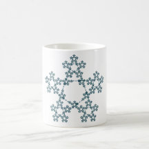 Taza del fractal del Pentagram
