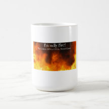 Taza del fuego amigo