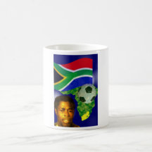 Taza del fútbol del mundial - Suráfrica