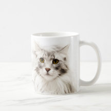 Taza del gato de Coon de Maine