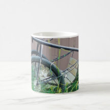 Taza del gato del granero