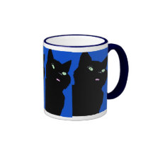 Taza del gato negro