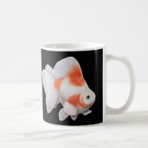 Taza del Goldfish de Ryukin del japonés