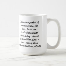 Taza del golpe de corazón