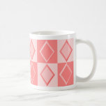 Taza del golpeteo del diamante del KRW - coral