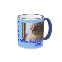 Taza del graduado de Purrfect