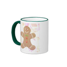 Taza del hombre de pan de jengibre