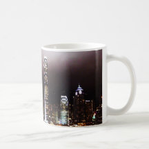 Taza del horizonte de Hong Kong