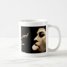 Taza del humo del cigarrillo