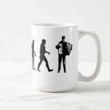 Taza del jugador del acordeón
