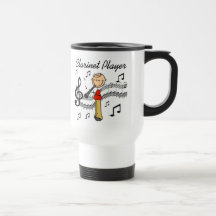 Taza del jugador del Clarinet