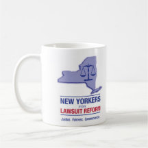 Taza del logotipo de NYLR