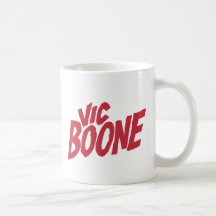 Taza del logotipo de Vic Boone