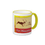 taza del logotipo del otoño de EatAnimals.com gran