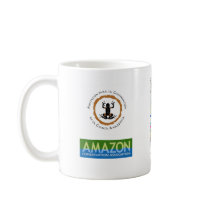Taza del mapa de los amigos del Los