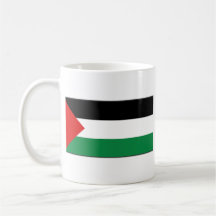Taza del mapa del ~ de la bandera de Palestina