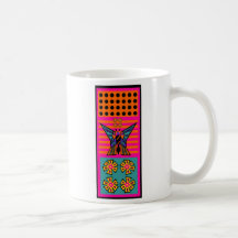 Taza del medallón de la mariposa