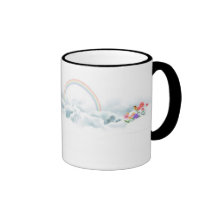 taza del modelo de la nube