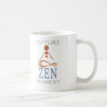 Taza del momento del zen de la captura