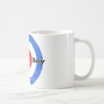 Taza del muchacho de la vespa