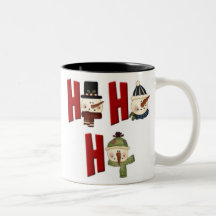 Taza del muñeco de nieve