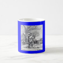 Taza "del navidad de un día de invierno "