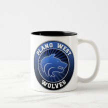 Taza del oeste #2 de los lobos de Plano
