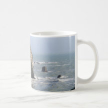 Taza del paisaje marino