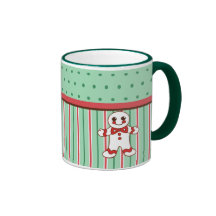 Taza del pan de jengibre del navidad