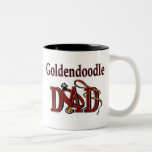 Taza del papá de Goldendoodle