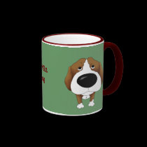 Taza del papá del beagle tazas