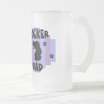 Taza del papá del cocker tazas