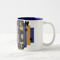 Taza del papá del mojón tazas