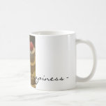 Taza del pastel de bodas