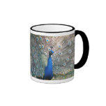 Taza del pavo real