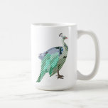 Taza del pavo real tazas