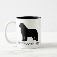 Taza del perro de Terranova
