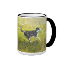 Taza del perro del collie