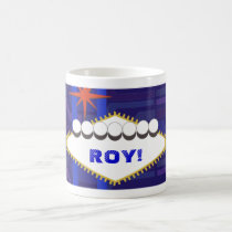 Taza del personalizado de la muestra de Vegas tazas