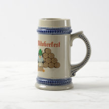 Taza del pingüino de Oktoberfest