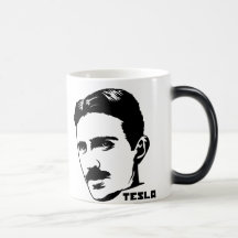 Taza del retrato de Nikola Tesla