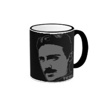 Taza del retrato de Nikola Tesla