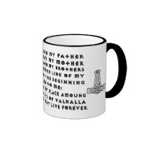Taza del rezo de Viking