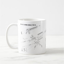 Taza del rifle de asalto M16A2