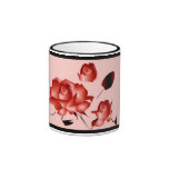 Taza del "rosa rojo" - personalizable