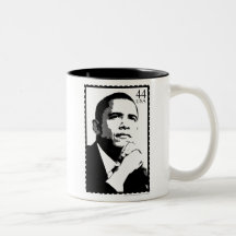 Taza del sello de presidente Barack Obama 44 los E