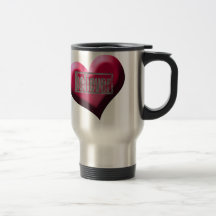 Taza del sello del corazón del creyente