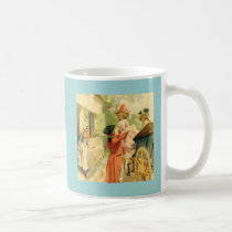 Taza del siglo XVIII de la taza del carro francés  tazas