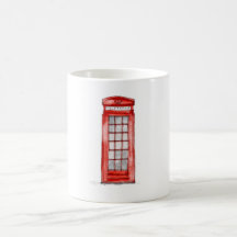 Taza del teléfono de Londres