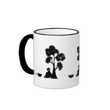 Taza del tiempo del té de Buddah